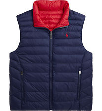 Polo Ralph Lauren Puffer Vest - Reversible - Navy/Red