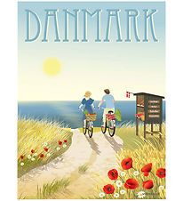 Vissevasse Poster - 50x70 cm - Denmark - Summer life