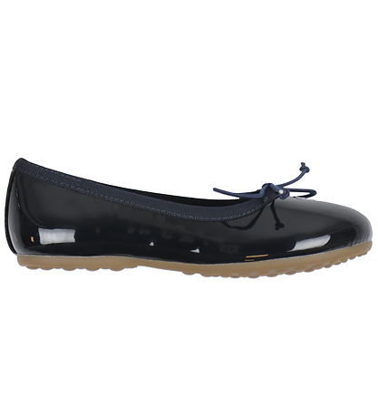 Bisgaard Ballerina Slippers - Lucy - Navy Patent