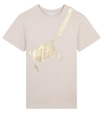 Little Marc Jacobs Kleid - Sand/Gold m. Tasche