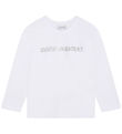 Little Marc Jacobs Bluse - Weiß m. Strassstein