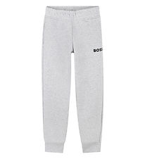 BOSS Jogginghosen - Grau Meliert