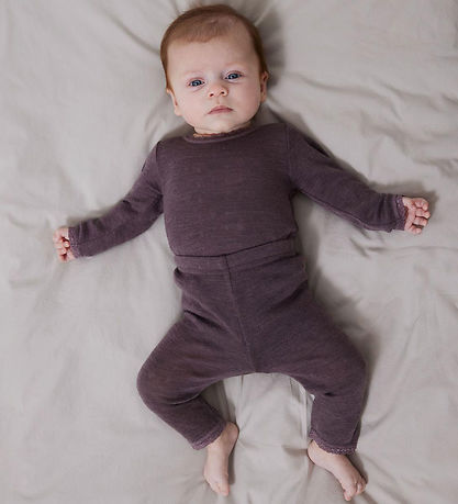 Name It Leggings - Noos - Wool - NbfWang - Sparrow