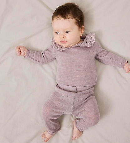 Name It Leggings - Noos - Ull - NbfWang - Purple Dove