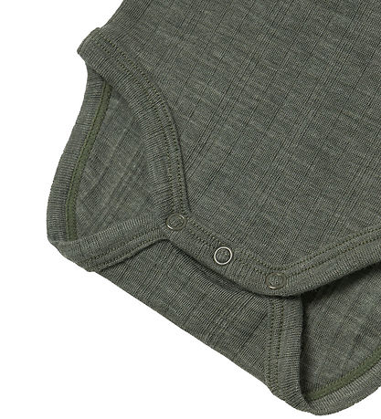 Name It Bodysuit L/æ - Noos - Wool - NbmWang - Mulled Basil