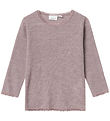 Name It Blouse - Wool - NmfWang - Noos - Purple Dove