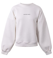 Hound Sweatshirt - Knochen White m. Print