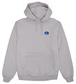 Hound Kapuzenpullover - Light Grey m. Print