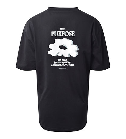 Hound T-shirt - Black w. Print