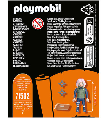Playmobil Naruto - Sakura - 71562 - 7 Partar
