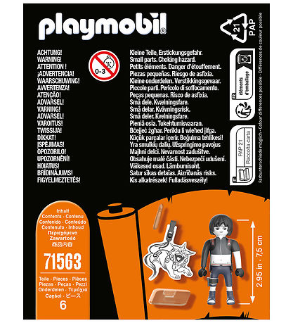 Playmobil Naruto - Sai - 71563 - 6 Parts