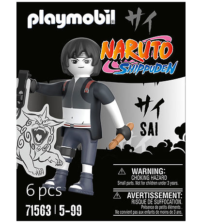 Playmobil Naruto - Sai - 71563 - 6 Parts