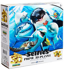 Prime 3D Puzzle Jigsaw Puzzle - 3D - 48 Bricks - Ocean Selfie