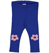 Freds World Leggings - Rib - Deko - Stern Blue