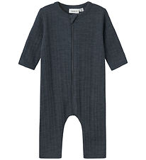 Name It Schlafanzug - Wolle - NbmWang - Ombre Blue