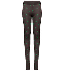 Rosemunde Leggings - Rsmn-Monogramm Green Print