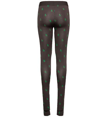 Rosemunde Leggings - Rsmn Monogram Green Print