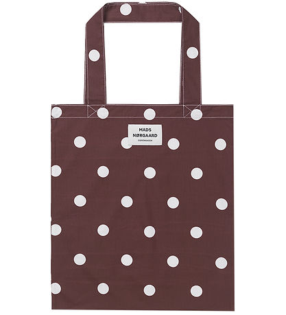 Mads Nørgaard Shopper - Atoma - Dot AOP Sassafras/White Alyssum