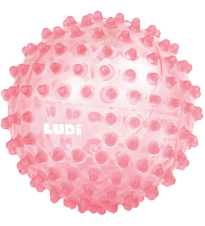 Ludi Sensory Ball - 20 cm - Pink w. Massage knobs