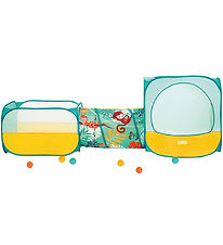 Ludi Pop-Up Play Tent w. Tunnel And Balls - Multi