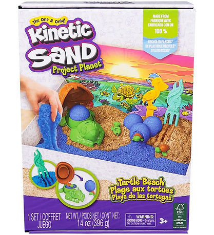 Kinetic Sand Beach Set - 396 g - Turtle Beach