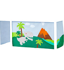 Hoppekids Halfhoge gordijnen Bed - 70x160 cm - Dinosaur