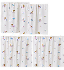 Hoppekids Halfhoge gordijnen Bed - 70x160 cm - Klein Mermaid