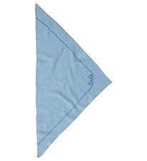 Lala Berlin Schal - 70x35 - Dreieck Solid XS - Atlantik