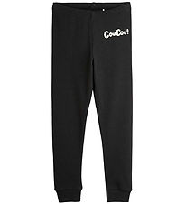 Mini Rodini Leggings - Rib - Coucou - Schwarz