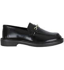 Steve Madden Shoe - Huddles Loafer - Black Leather