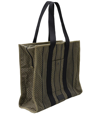 Lala Berlin Shopper - Mason - Olive/Schwarz