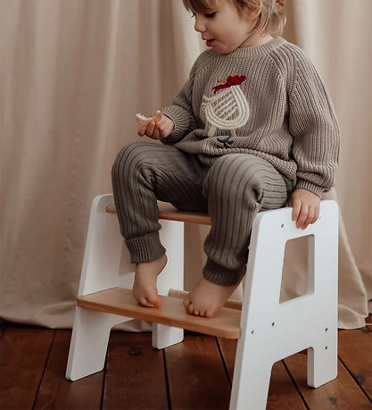Hemmingsen Kids Stool - 40x35x35 cm - White