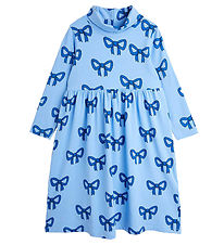 Mini Rodini Kleid - Bow - Blau