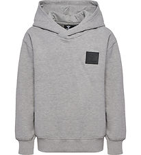 Hummel Kapuzenpullover - HmlClean - Grey Melange
