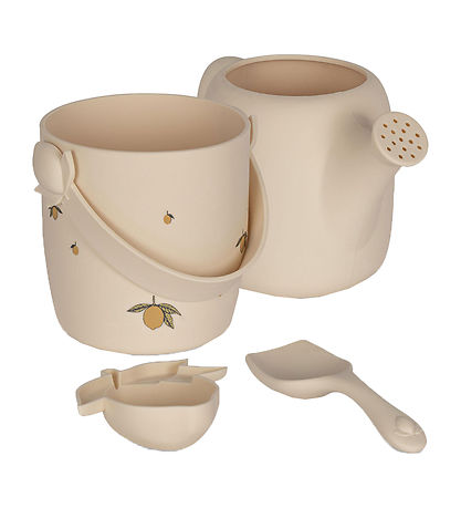 Konges Sløjd Beach Set - Silicone - Lemon