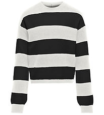 Kids Only Bluse - Strick - KogFranca - Noos - Cloud Dancer/Wide 