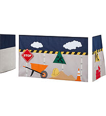 Hoppekids Gordijn voor halve hoogte Bed - 70x160 cm - Constructi