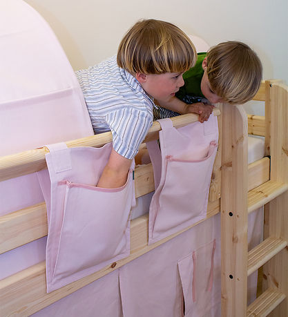 Flexa Bed pockets - 3-Pack - 28.5x39.5 cm - Mauve Morn