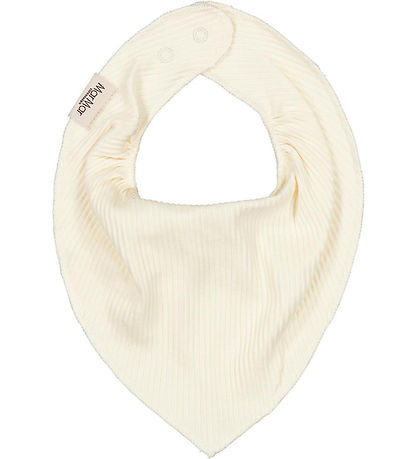 MarMar Teething Bib - Batch - Dry Bib - Rib - Off White