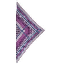 Lala Berlin Schal - 180 x 80 - Triangle Double Heritage - Kiko/