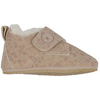 Wheat Soft Sole Leather Shoes w. Lining - Taj - Rose Dawn