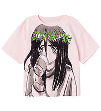 Name It T-Shirt - NkfJaxana Billie Eilish - Festival Bloom