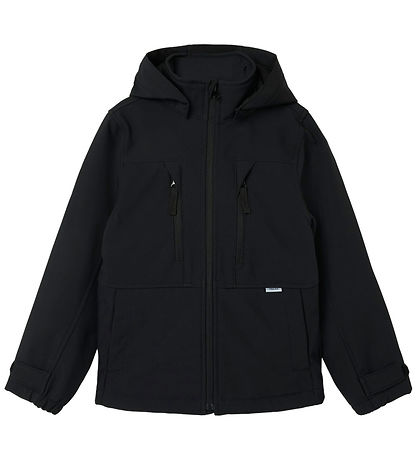 Name It Softshell Jacket w. Fleece - Noos - NknAlfa08 - Black