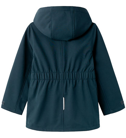 Name It Softshell jakki M. Flís - NkfAlfa08 - Dökkblátt