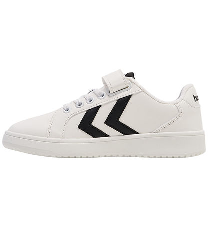 Hummel Schuhe - Derby Court Jr - Weiß/Schwarz