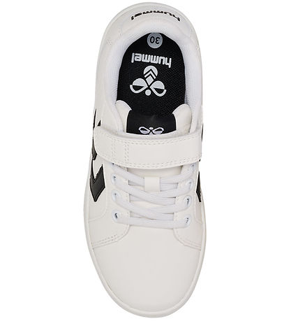 Hummel Schuhe - Derby Court Jr - Weiß/Schwarz