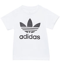 adidas Originals T-Shirt - Trefoil - Weiß