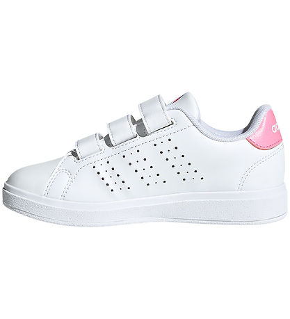 adidas Performance Skor - Advantage Base 2.0 CF C - Vit/Rosa