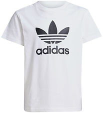 adidas Originals T-Shirt - Trefoil - Weiß