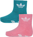 adidas Originals Socks w. Anti-Slip - 2-Pack - Petrol/Pink